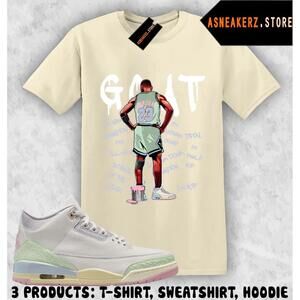 Tee Shirt Matching Aj 3 Spring Is In The Air 2026 Match Mj Goat T-Shirt
